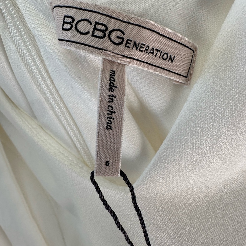 BCBGeneration White Mini Dress - Picture 6 of 8